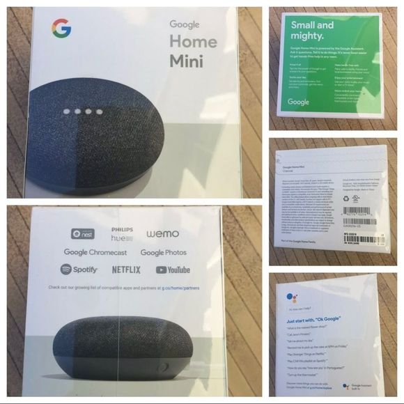 GOOGLE HOME MINI CHARCOAL - Picture 6 of 6